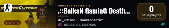 .::BalkaN GaminG DeathMatch::. ® live status badge