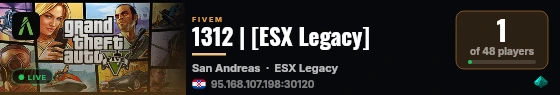 1312 | [ESX Legacy] live status badge
