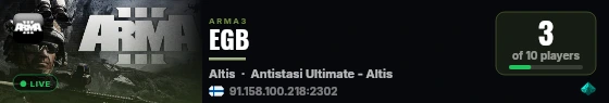 EGB live status badge
