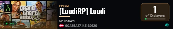 [LuudiRP] Luudi live status badge
