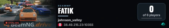 FATIK live status badge