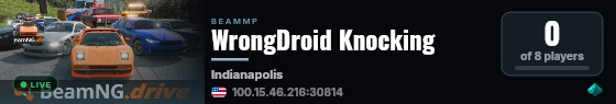 WrongDroid Knocking live status badge