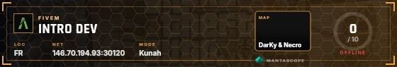 HUD badge preview