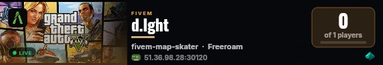 d.lght live status badge