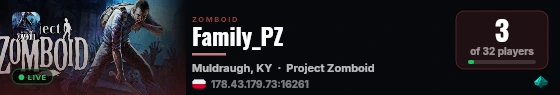 Family_PZ live status badge