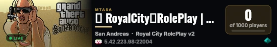 ✧ RoyalCity☆RolePlay | Persian | Iran ✧ live status badge