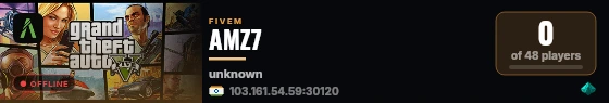 AMZ7 live status badge