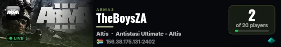 TheBoysZA live status badge