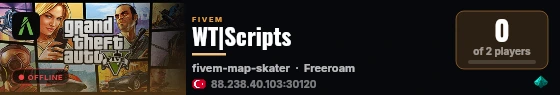 WT|Scripts live status badge
