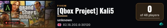 [Qbox Project] Kali5 live status badge