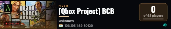 [Qbox Project] BCB live status badge