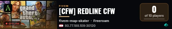 [CFW] REDLINE CFW live status badge