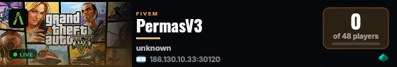 PermasV3 live status badge