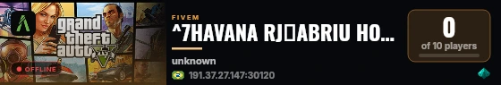 ^7HAVANA RJ⌠ABRIU HOJE + VIP GRÁTIS⌡😈 live status badge
