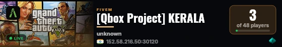 [Qbox Project] KERALA live status badge