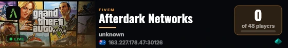[Qbox Project] Server Name live status badge