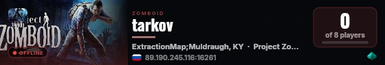 tarkov live status badge