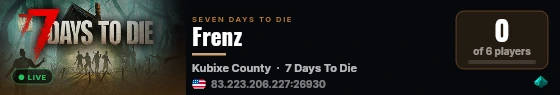 Frenz live status badge
