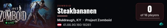 Steakbananen live status badge