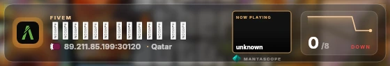 Glass badge preview