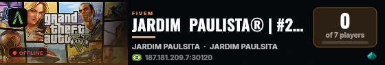JARDIM  PAULISTA® | #2026 🔥 live status badge