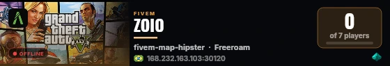 ZOIO live status badge