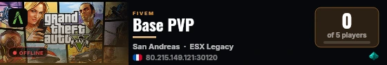 Base PVP live status badge