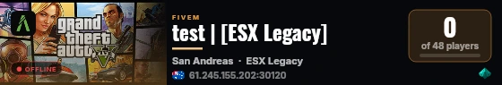 test | [ESX Legacy] live status badge
