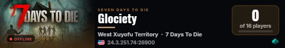 Glociety live status badge