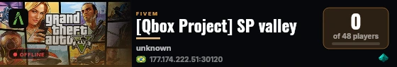 [Qbox Project] SP valley live status badge