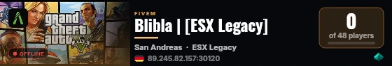Blibla | [ESX Legacy] live status badge