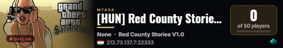[HUN] Red County Stories | www.rcrp.hu live status badge