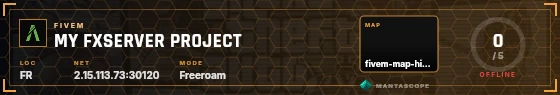 HUD badge preview