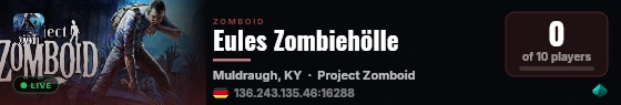 Eules Zombiehölle live status badge
