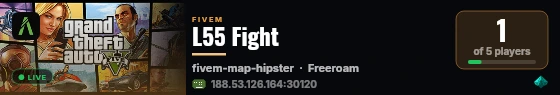 L55 Fight live status badge