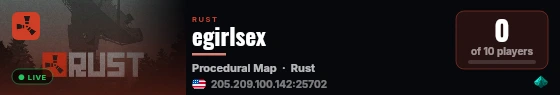 egirlsex live status badge