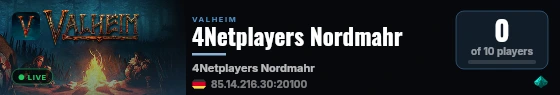 4Netplayers Nordmahr live status badge
