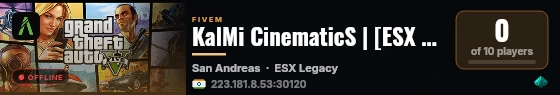 M7 GTA RP SERVER built with QBCore Framework by JericoFx & Kakarot & Hamy! live status badge