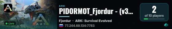 PIDORMOT_Fjordur - (v361.7) live status badge