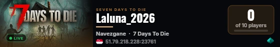 Laluna_2026 live status badge
