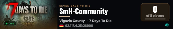 SmH-Community live status badge