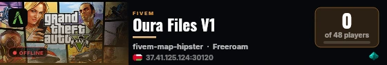 Oura Files V1 live status badge