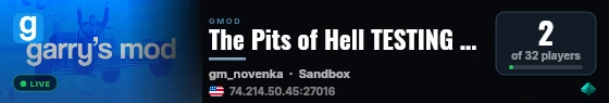 The Pits of Hell TESTING (ActMod, PAC3, ArcCW, Glide) live status badge