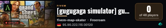 [gugugaga simulator] gugugaga simulator live status badge