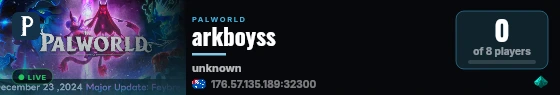 arkboyss live status badge