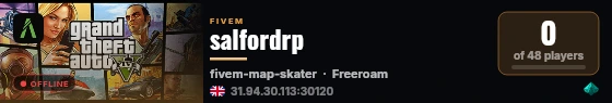 salfordrp live status badge