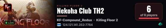 Nekoha Club TH2 live status badge