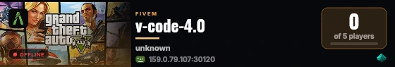 v-code-4.0 live status badge