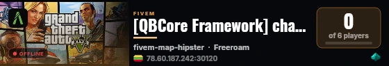 [QBCore Framework] change-me live status badge