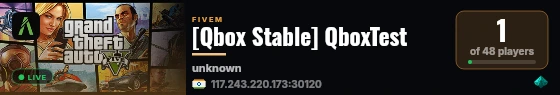 [Qbox Stable] QboxTest live status badge